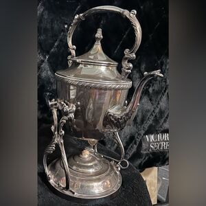 EUC~ Antique FB.ROGERS SILVER CO. SILVER ON COPPER.#418 Trade Mark 1883